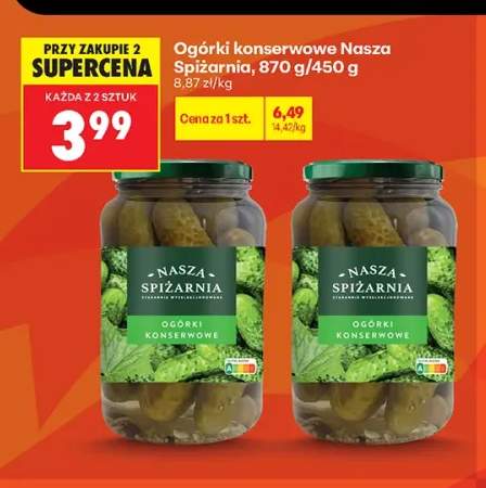 Ogórki konserwowe Nasza Spiżarnia