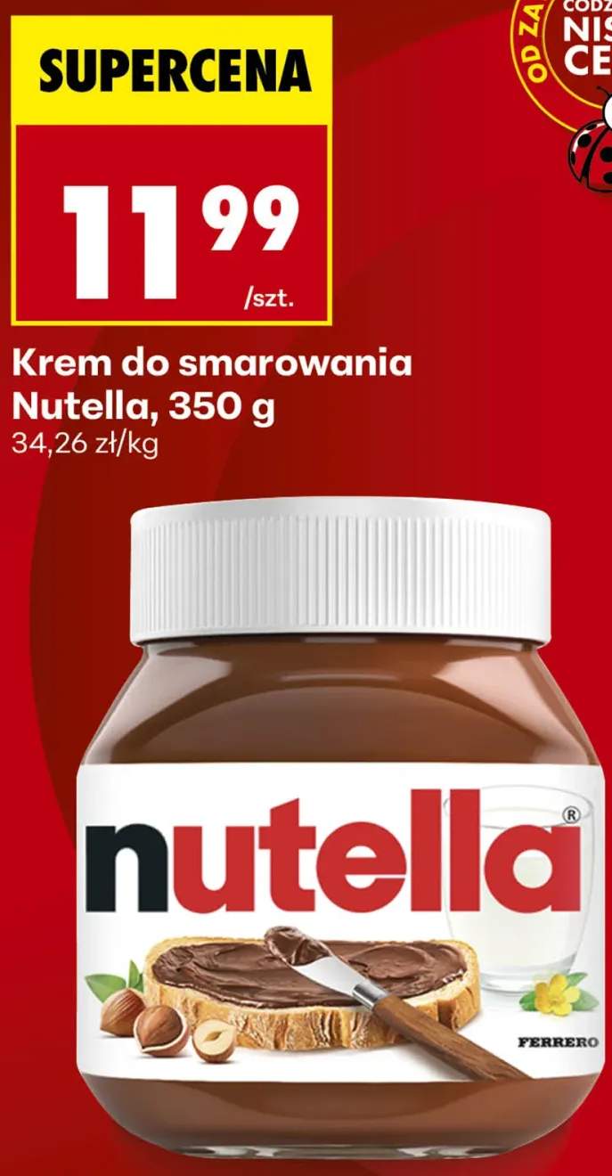 Krem do smarowania Nutella