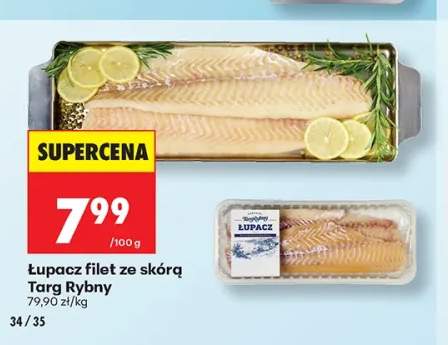 Łupacz filet ze skórą Targ Rybny