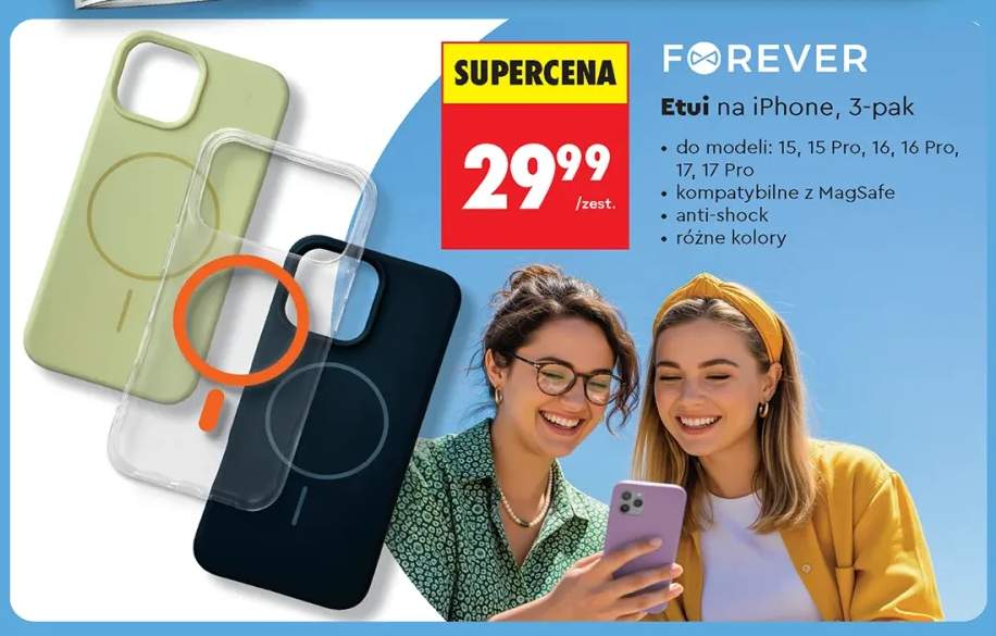 Etui na iPhone FOREVER 3-pak