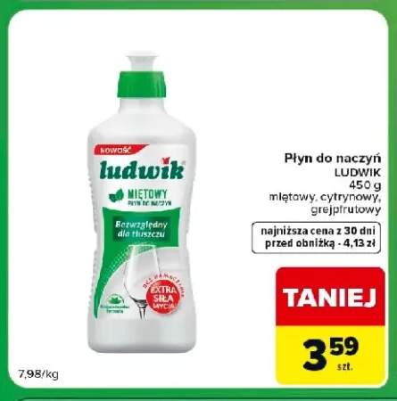 Płyn do naczyń grejpfrutowy Ludwik +2 warianty