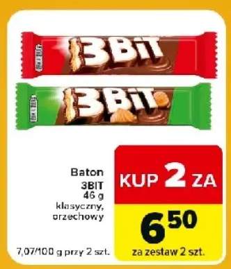 Baton 3Bit orzechowy +1 wariant