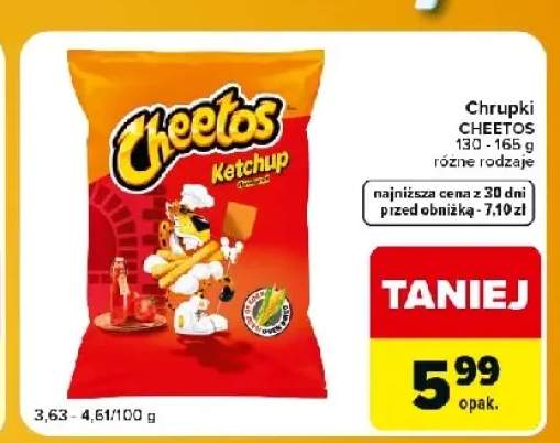 Chrupki Cheetos Ketchup