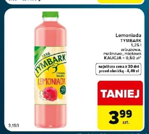 Lemoniada Tymbark Arbuzowa +2 warianty