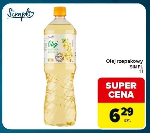 Olej rzepakowy Simpl