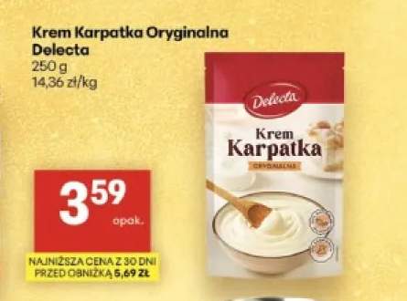 Krem Karpatka Oryginalna Delecta