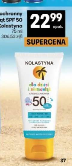 Krem ochronny dla dzieci i niemowląt SPF 50 Kolastyna
