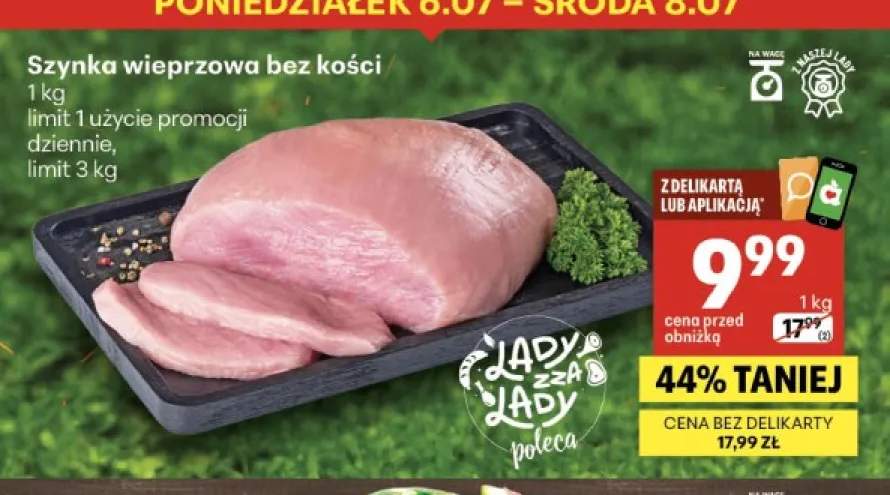 Szynka wieprzowa bez kości Z Naszej Lady