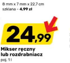 Mikser ręczny 1 l +1 wariant