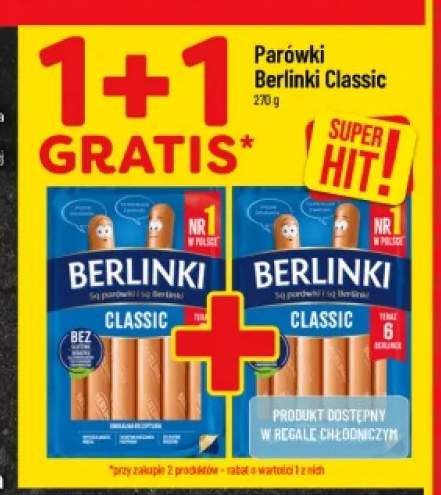 Parówki Berlinki Classic