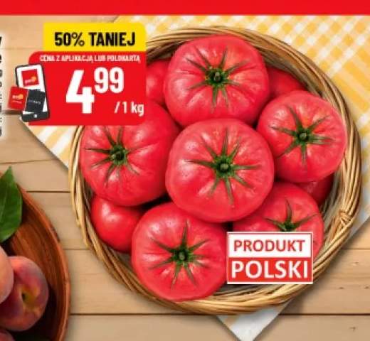 Pomidory malinowe polskie