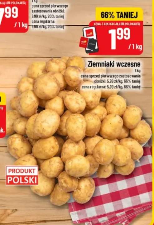 Ziemniaki wczesne polskie