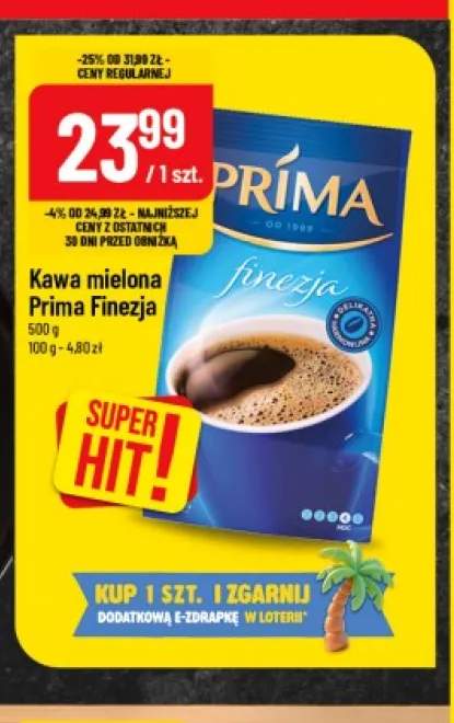 Kawa mielona Prima Finezja