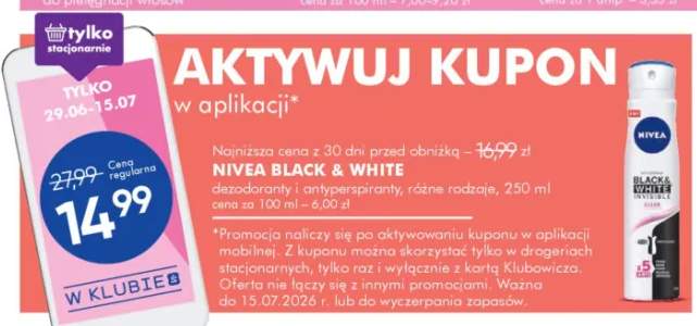 Dezodorant Nivea Black & White
