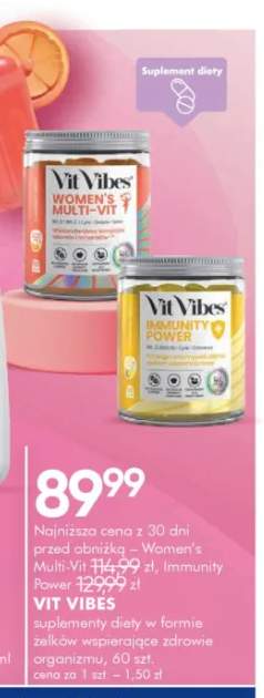 Suplement diety w formie żelków Vit Vibes Women's Multi-Vit +1 wariant