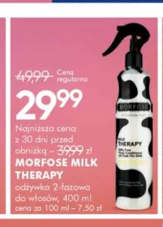 Odżywka 2-fazowa do włosów Morfose Milk Therapy