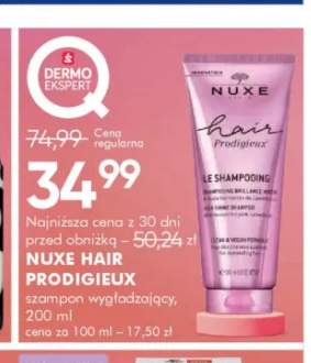 Szampon wygładzający Nuxe Hair Prodigieux