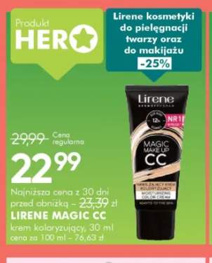 Krem koloryzujący Lirene Magic CC