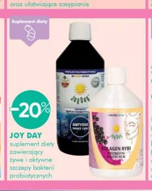 Suplement diety Joy Day Kolagen Rybi postbiotyk jagody acai +1 wariant