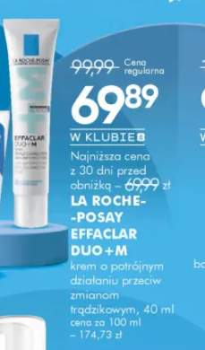 Krem przeciw niedoskonałościom La Roche-Posay Effaclar Duo+M