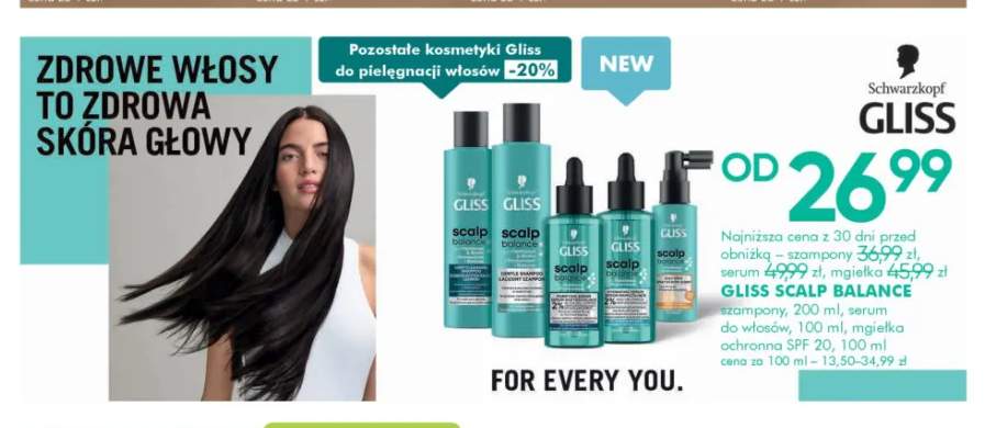 Serum do włosów Gliss Scalp Balance +2 warianty