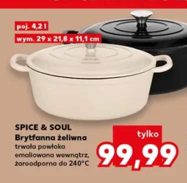 Brytfanna żeliwna Spice & Soul 4,2 l