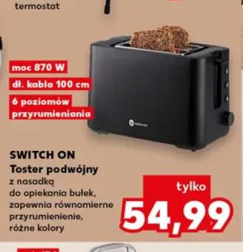 Toster podwójny Switch On