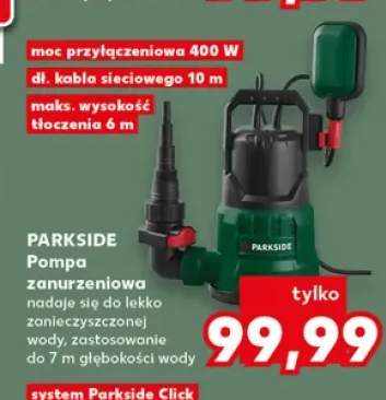 Pompa zanurzeniowa Parkside