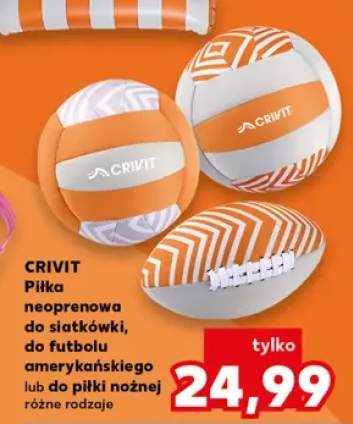 Piłka neoprenowa do siatkówki Crivit +2 warianty
