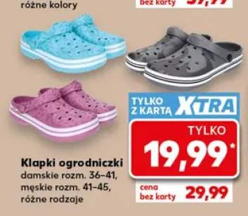 Klapki ogrodniczki damskie +1 wariant