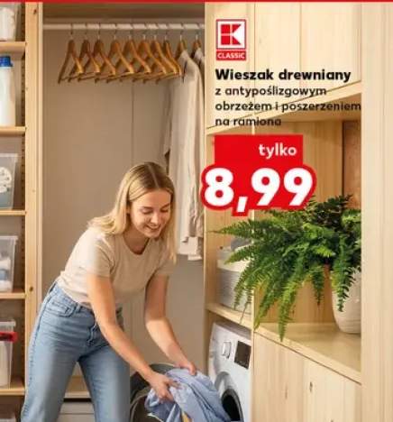 Wieszak drewniany K-Classic