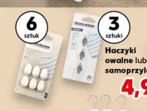 Haczyki owalne Fackelmann 3-pak +1 wariant