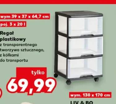 Regał plastikowy