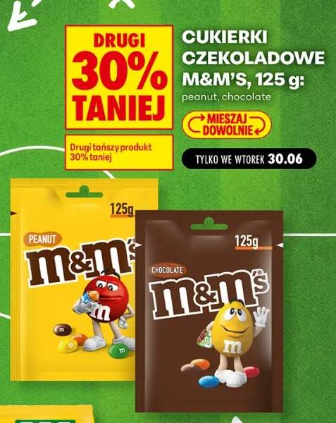 Cukierki czekoladowe M&M's Peanut +1 wariant