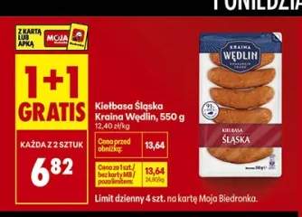 Kiełbasa Śląska Kraina Wędlin