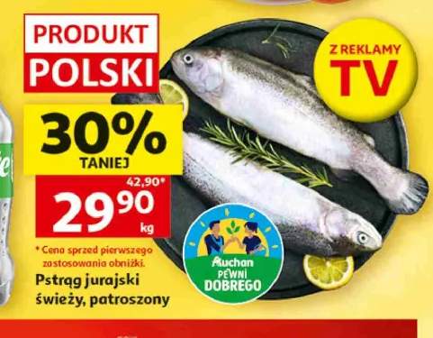 Pstrąg jurajski świeży patroszony