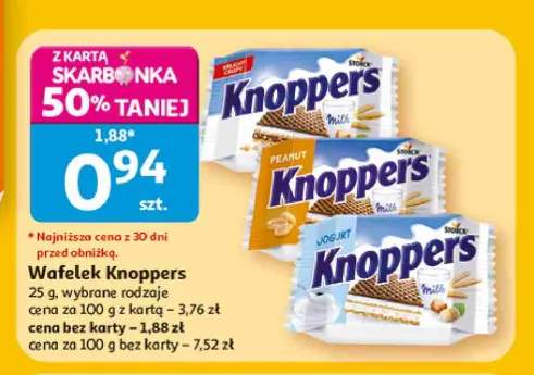 Wafelek Knoppers Peanut +2 warianty