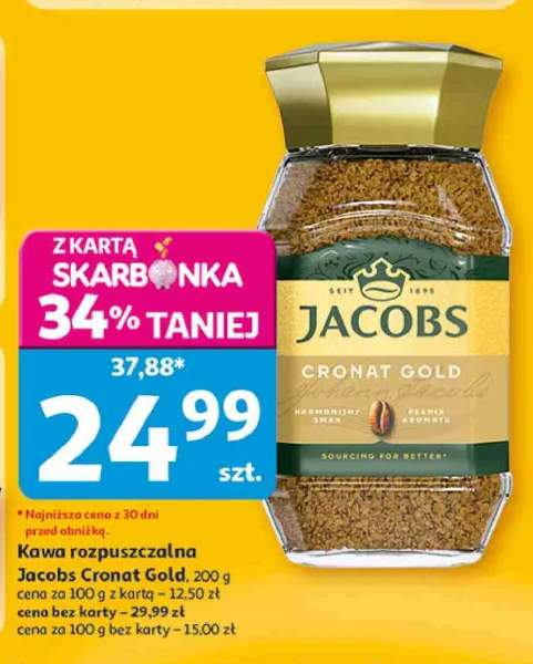 Kawa rozpuszczalna Jacobs Cronat Gold