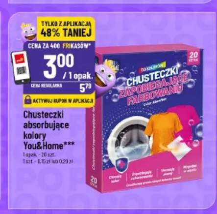 Chusteczki absorbujące kolory You&Home
