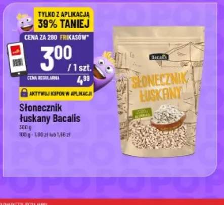 Słonecznik łuskany Bacalis