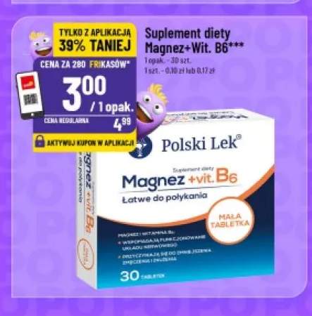 Suplement diety Magnez+Wit. B6 Polski Lek