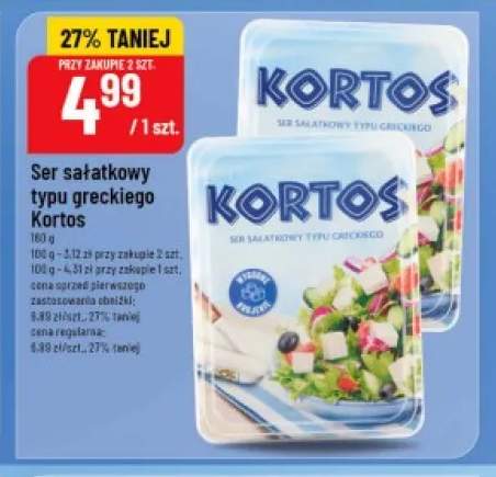 Ser sałatkowy typu greckiego Kortos