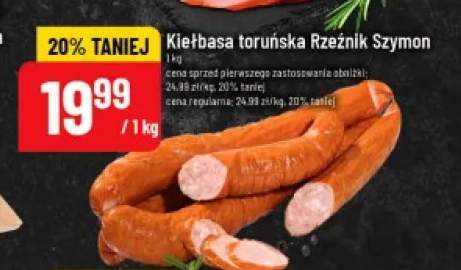 Kiełbasa toruńska Rzeźnik Szymon