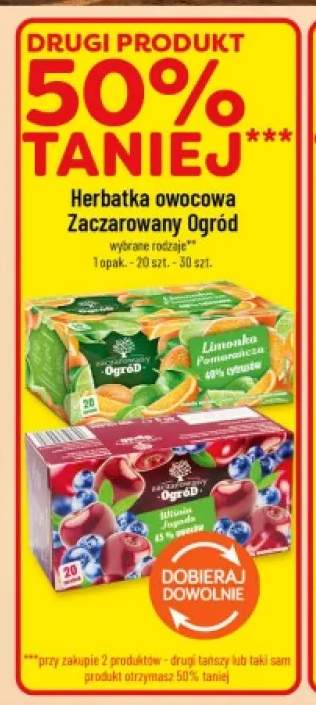 Herbatka owocowa Zaczarowany Ogród Limonka Pomarańcza +1 wariant