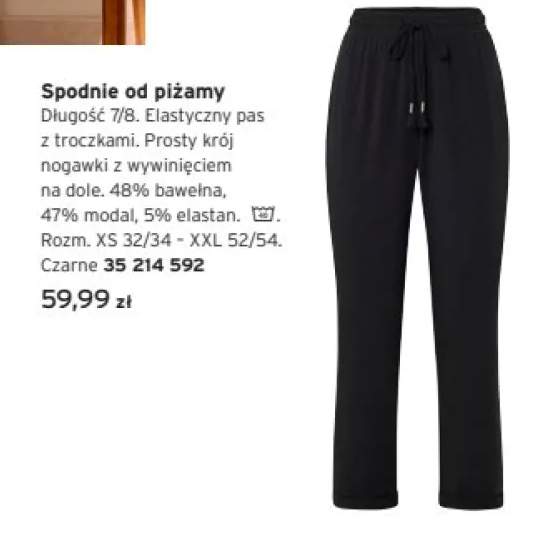 Spodnie od piżamy damskie Tchibo