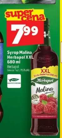 Syrop Malina Herbapol XXL
