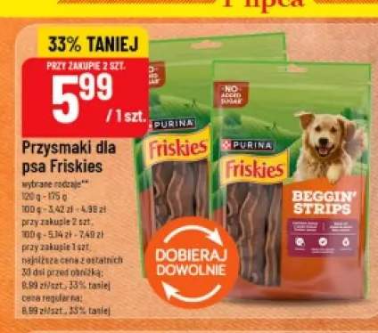 Przysmaki dla psa Purina Friskies Beggin' Strips