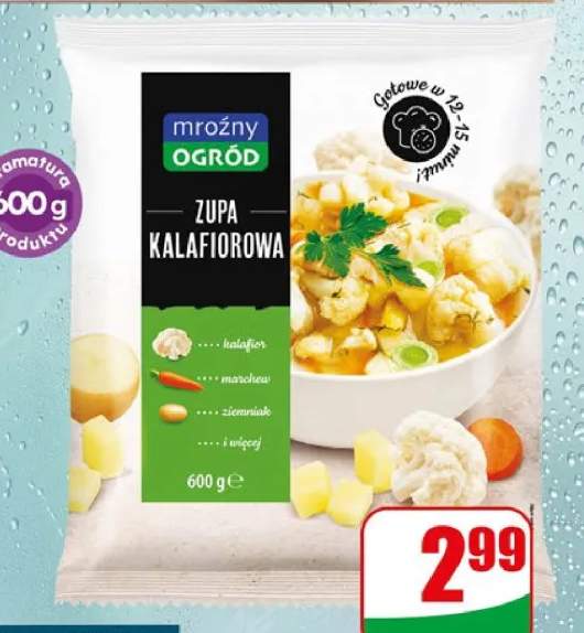 Zupa kalafiorowa Mroźny Ogród