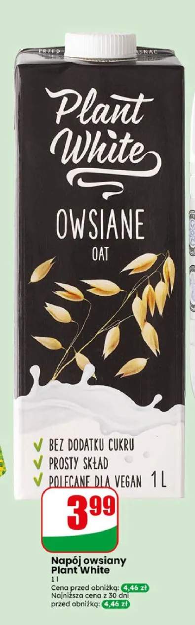 Napój owsiany Plant White