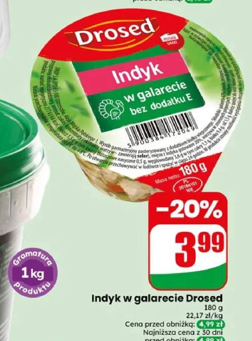 Indyk w galarecie Drosed